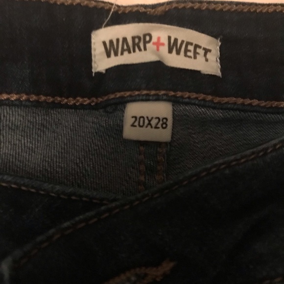 Warp Waft Skinny Jeans sz20 - Picture 2 of 3